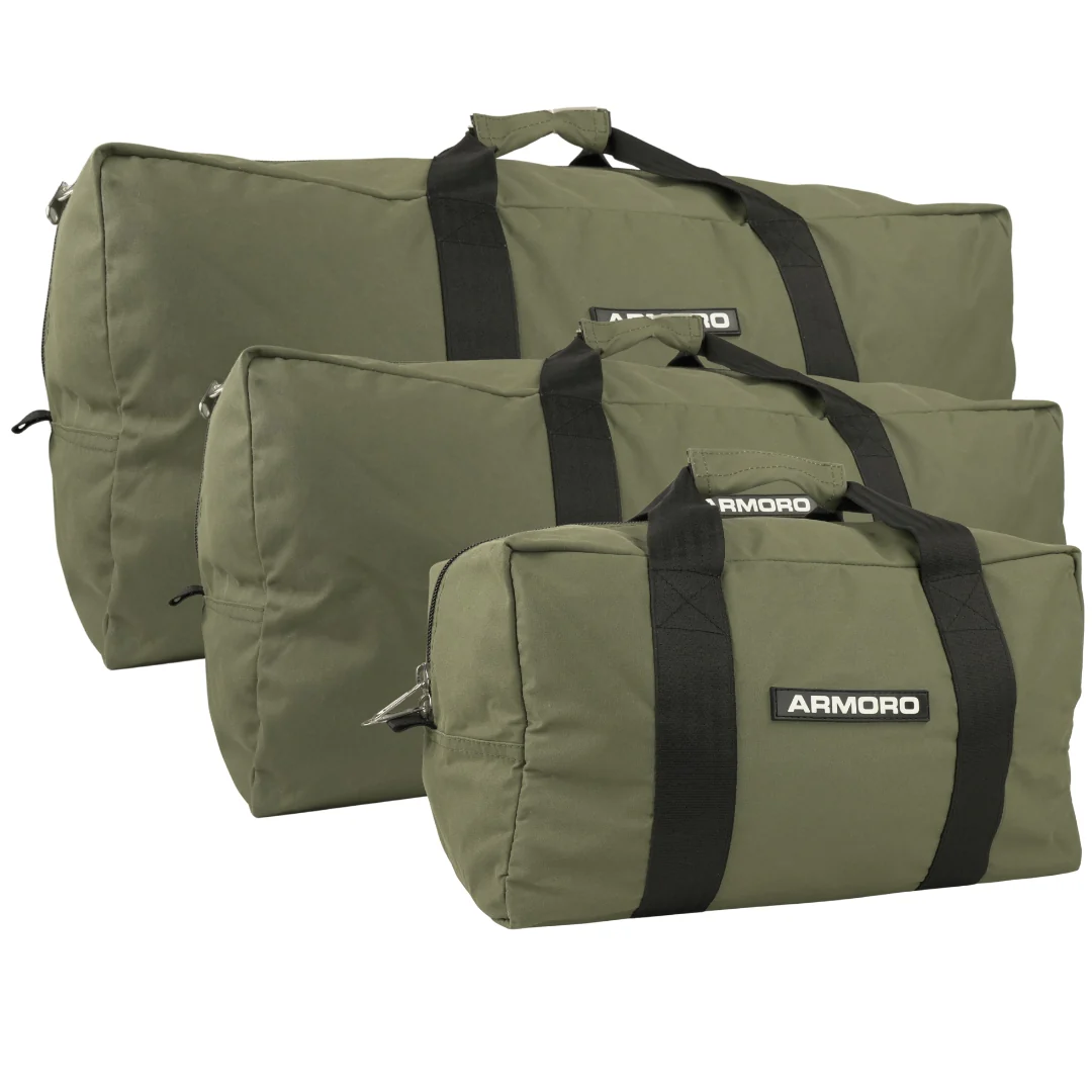 Waterproof Canvas Duffle Bag - Image 20