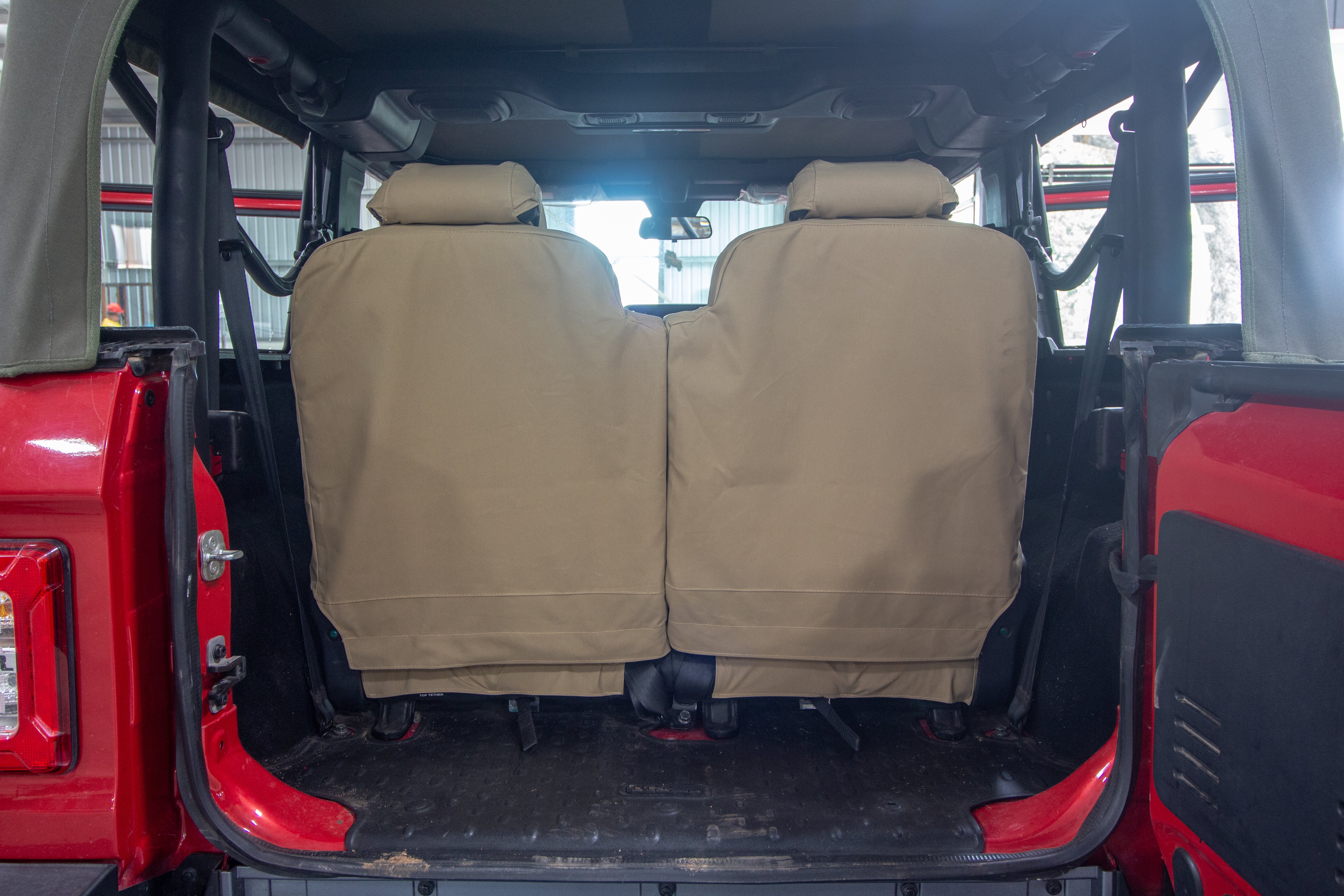 Mahindra Thar 2020 Waterproof Canvas Seat Cover - Image 17
