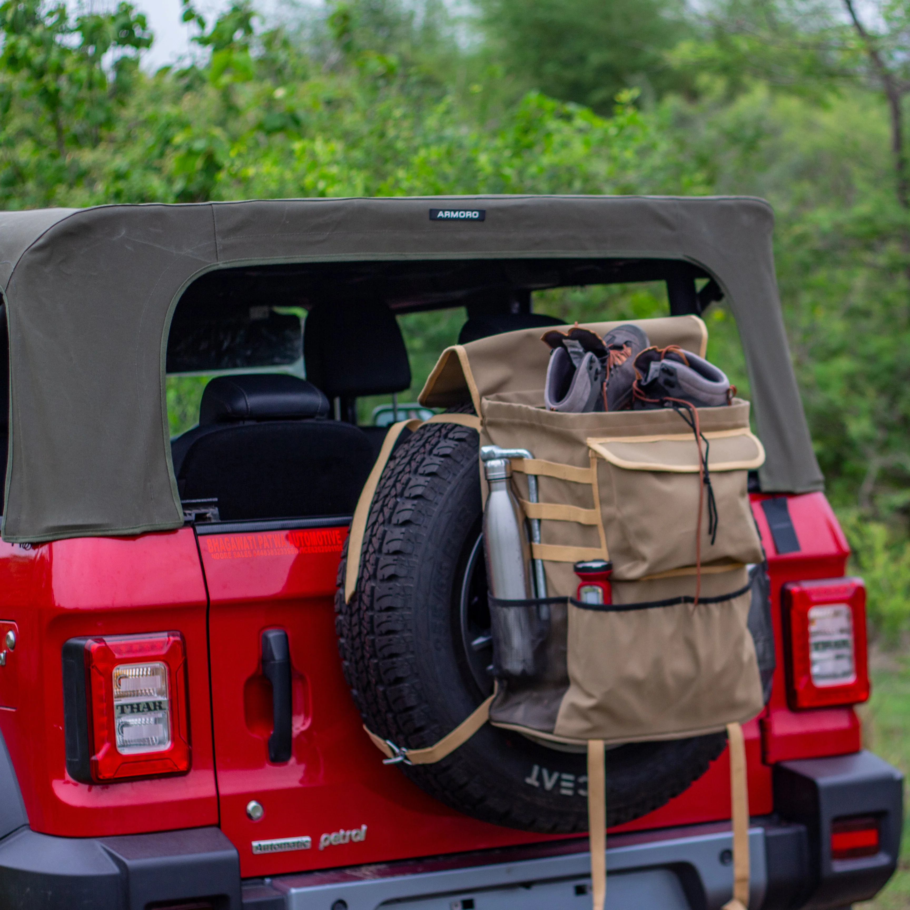 Spare Wheel Storage Touring Bag - Image 5