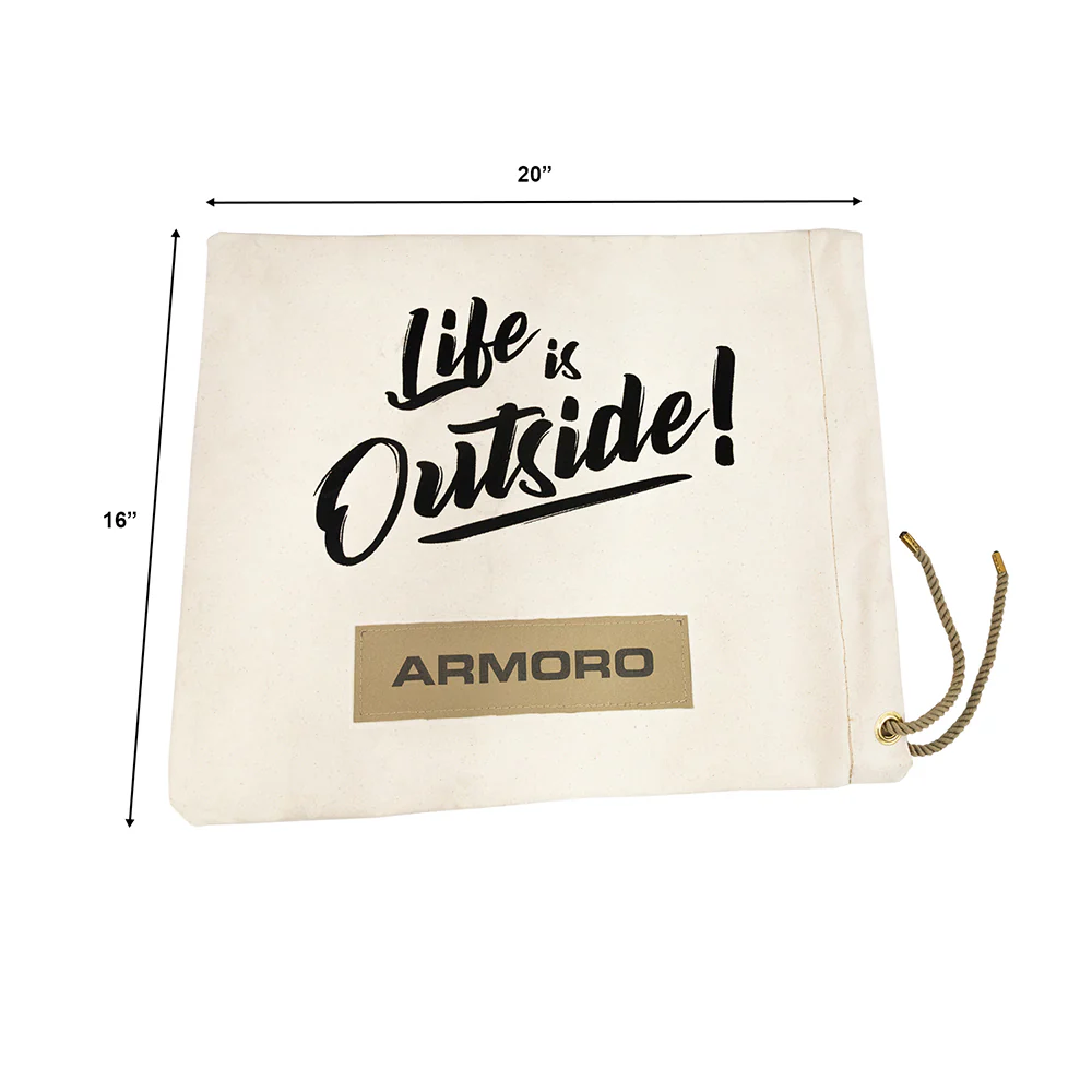 Canvas Draw String Bag - Image 4
